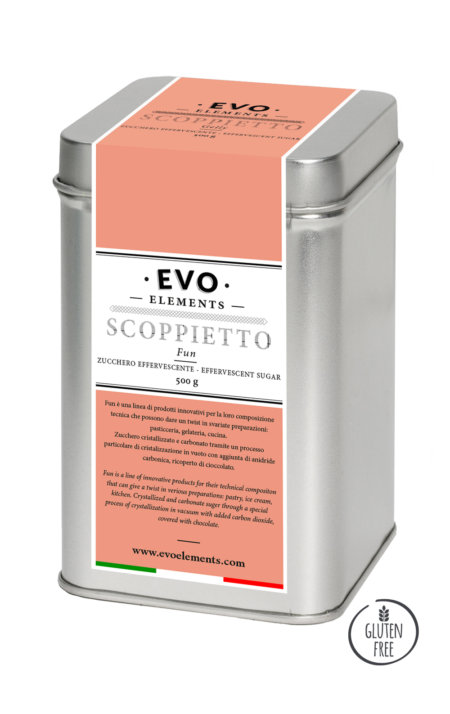 Product image Scoppietto 500g Evo Elements, sparkling sugar for creative decoration.