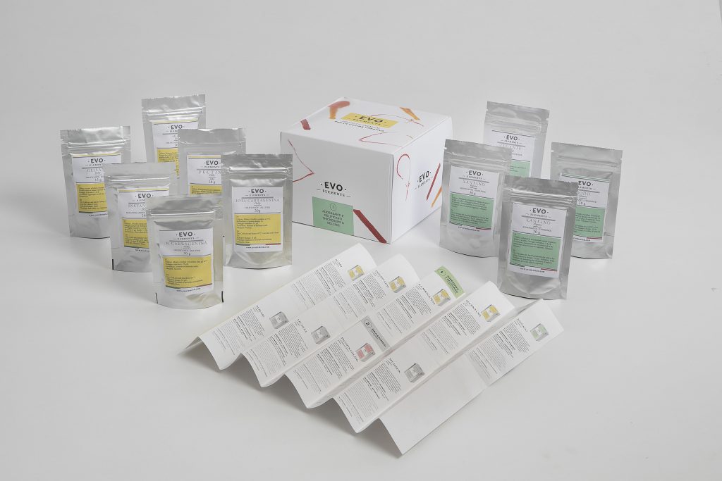 sample kit 1, prodotti per addensare e gelificare