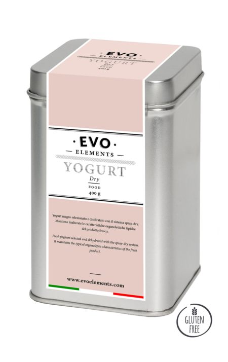 Immagine del prodotto Yogurt magro in polvere Evo Elements, ideale per condimento secco per chef e ristoranti.
